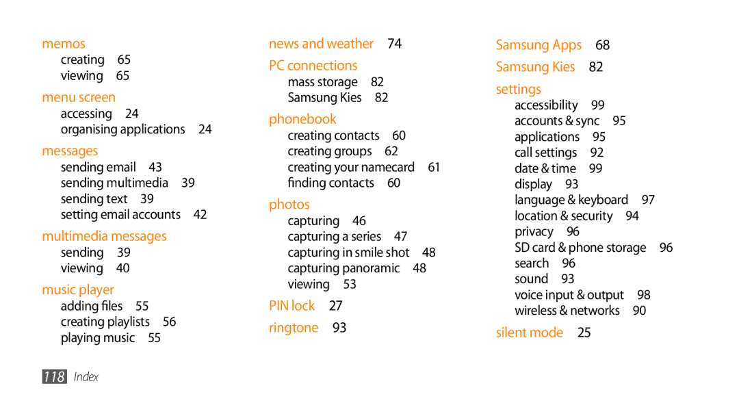 Samsung GT-I5500YKAVOM, GT-I5500YKACOS, GT-I5500CWADBT, GT-I5500CWACOS, GT-I5500YKADBT Adding files , Location & security  